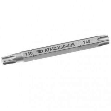 Embout de vissage Torx - lame courte réversible 1/4" Torx T30 - T40 - longueur 67mm Facom | ATMZ.X30-40S