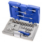 Image du produit : Coffret de douille et accessoires 1/4" - 19 pièces "Expert by Facom" | E030700