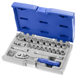 Coffret de douille 3/8" 12 pans - 22 pièces "Expert by Facom" | E031805