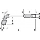 Image du produit : Clé à pipe 14mm débouchée 12 pans x 6 pans - 14mm "Expert by Facom" | E113376