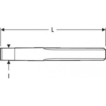 Burin à profil constant - longueur 200mm "Expert by Facom" | E150703