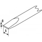 Image du produit : Tournevis plat pour vis fente électricien - longueur 352mm "Expert by Facom" | E160102