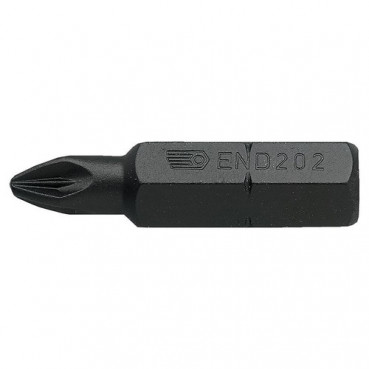 Embout de vissage à chocs série 2 pour vis Pozidriv - longueur 32mm - PZ3 Facom | END.203