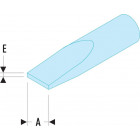 Image du produit : Embout plat de vissage de Tournevis plat pour vis à fente - 2mm - longueur 28mm Facom | ES.002