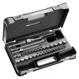 Coffret de douille Facom 3/8" 12 pans - 34 pièces - JL.161 | JL.430AMU