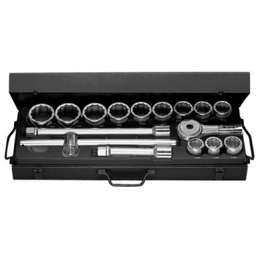 Coffret de douille Facom 3/4" 12 pans | K.432E