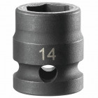 Image du produit : Douille Impact compacte 1/2" 6 pans - 14mm - longueur 20mm Facom | NSS.14A