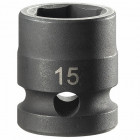 Image du produit : Douille Impact compacte 1/2" 6 pans - 15mm - longueur 21mm Facom | NSS.15A