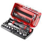 Image du produit : Coffret de douille Facom 1/4" 12 pans en pouce et embouts - 28 pièces - R.360 | RL.NANO-U112