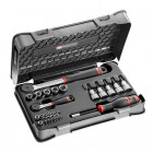 Image du produit : Coffret de douille Facom 1/4" - 1/2" Torx - 26 pièces - R.161B - S.161B | RSX.427AP