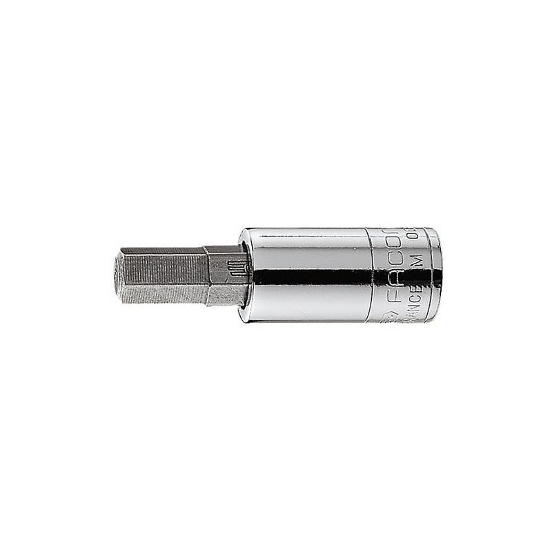 Douille Tournevis Facom 1/4" pour vis 6 pans - 4mm - longueur 37mm | RT.4