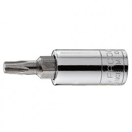 Douille Tournevis Facom 1/4" pour vis - Torx (T25) - longueur 37mm | RX.25