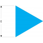 Image du produit : Lime triangulaire demi-douce - longueur 200mm - 15mm Facom | TRI.MD200A