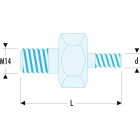 Image du produit : Embouts filetés - diamètre 10mm - longueur 42.5mm Facom | U.53E10