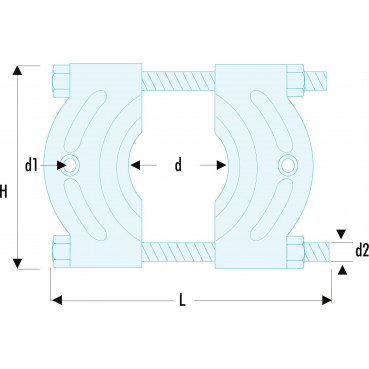 Décolleur de roulement - de 5 à 60mm Facom | U.53T1