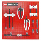 Image du produit : Arrache roulement Facom - extracteurs à griffes fines pour roulement de 10 à 80mm - pinces pour prise intérieure - Masse Facom à inertie - Décolleur - Composition d'outils pour la petite mécanique | U.JA1