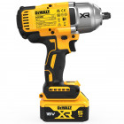 Image du produit : Boulonneuse Dewalt 1/2” - XR - sans fil - 18 Volts - 5Ah li-ion brushless 1396 nm – fixation o’ring | DCF900P2T-QW