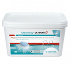 Image du produit : Chlore lent stabilisé multi-actions pour piscine - galet de 300g bi-couches - Chlorilong Ultimate 7 - Bicouche - 4,8kg BAYROL | 2299357