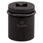 Image du produit : Douille pour carré d'entraînement de 1/2" - diamètre 21mm - longueur totale 38mm Makita | 134838-2