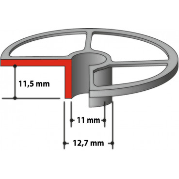 Guide à copier pour RP0910 et RP1110C - diamètre 12,7mm - diamètre intérieur 11mm Makita | 193333-1