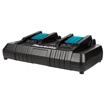 Chargeur rapide Makita 2 batteries Makstar Lithium (Li-Ion) 14,4 à 18 Volts - sans fil - DC18RD | 196933-6