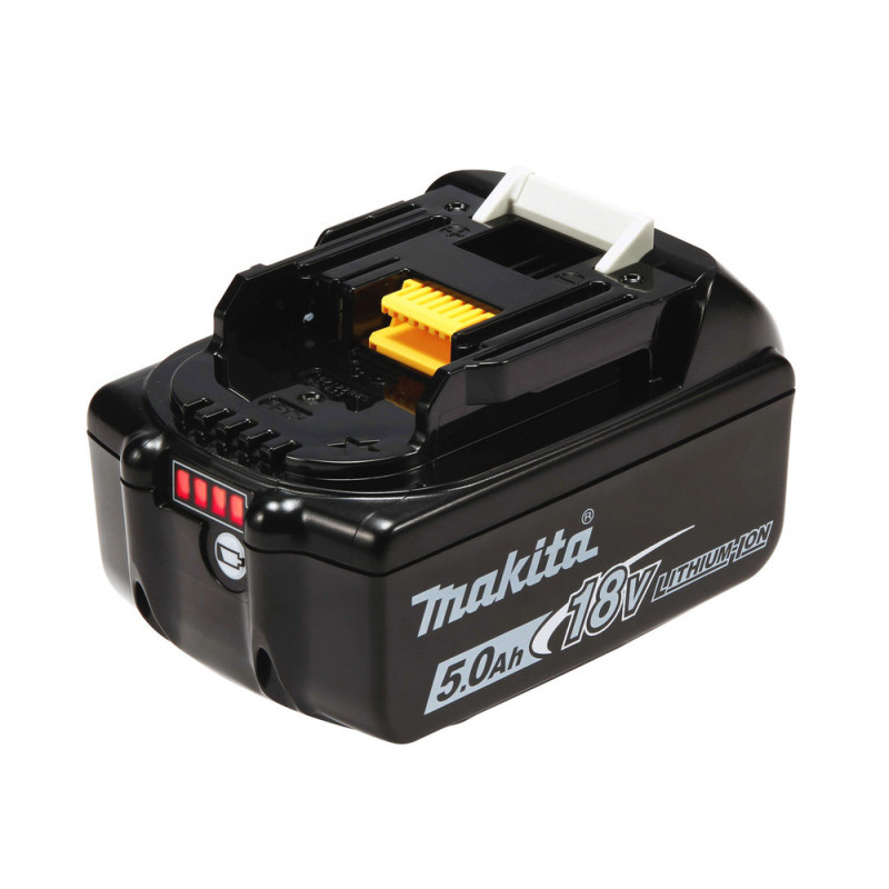 Batterie Makita Makstar Lithium (Li-Ion) 18 Volts - sans fil / 5 Ah - BL1850B ( témoin de charge intègré ) - poids 0,60kg | 197280-8