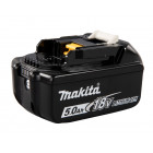 Image du produit : Batterie Makita Makstar Lithium (Li-Ion) 18 Volts - sans fil / 5 Ah - BL1850B ( témoin de charge intègré ) - poids 0,60kg | 197280-8