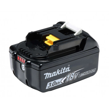 Batterie Makita Makstar Lithium (Li-Ion) 18 Volts - sans fil / 3 Ah - BL1830B ( témoin de charge intégré ) - poids 0,60kg | 197599-5