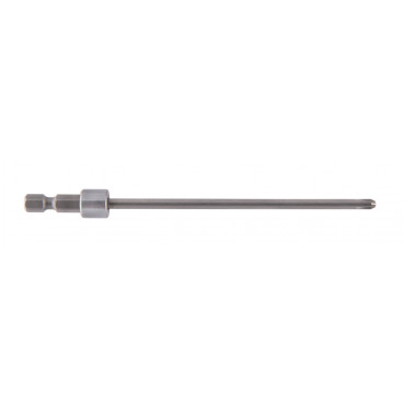 Embout de vissage long de vissage pour chargeur Makita vis en bande - diamètre 4mm - longueur totale 130mm - PH2 - 5 pièce(s) | 199155-7