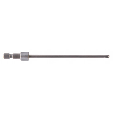 Embout de vissage long de vissage pour chargeur Makita vis en bande - diamètre 4mm - longueur totale 130mm - PH2 - 5 pièce(s) | 199155-7