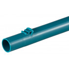 Image du produit : Tube d'aspiration pour aspirateur Makita sans fil- pèces détachées - diamètre 28mm - longueur 465mm | 459356-2