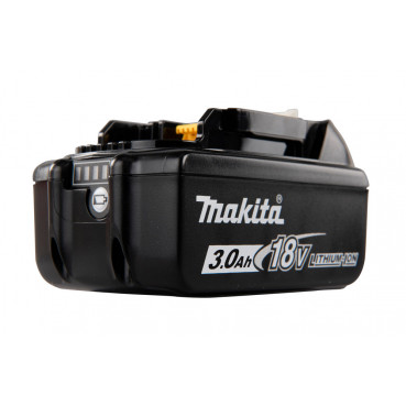 Batterie Makita LXT 3 Ah Lithium (Li-Ion) - 18 Volts - sans fil - 3 Ah - BL1830B - poids 0,60kg | 632G12-3