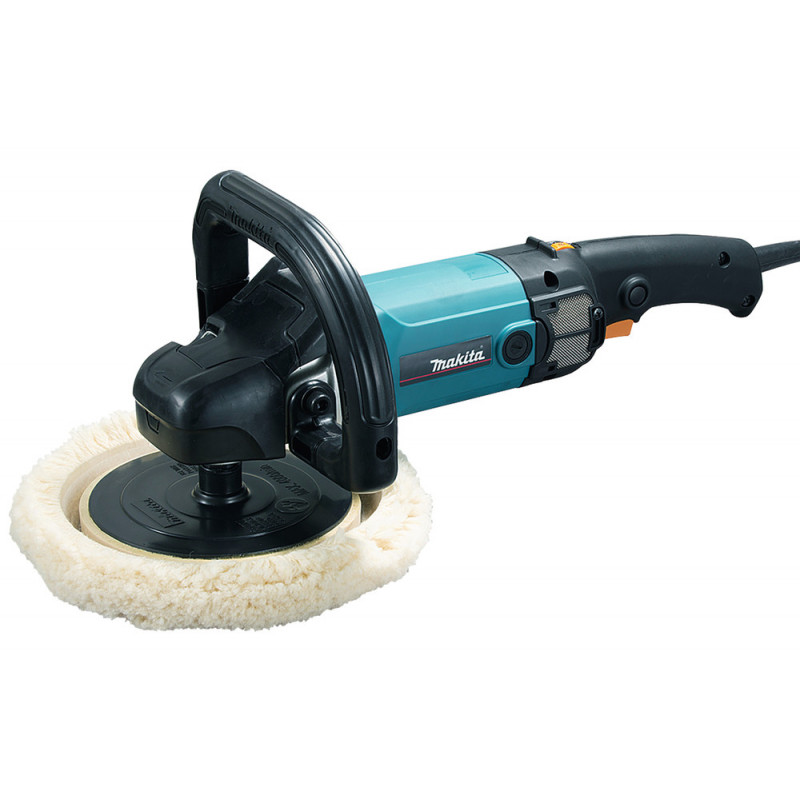 Ponceuse polisseuse à disque Makita - 1200 Watts - Ø 180mm - filetage M14 - alésage 22,23mm | 9237CB