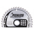 Image du produit : Lame de scie circulaire, spécialisé t.c.t, 165 x 20mm 40 t - diamètre 165mm - coupe-saignée 1,6mm - 40 dents Makita | B-09248