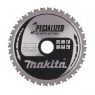 Image du produit : Lames carbures "Specialized" Métal, pour scies circulaires à métaux - diamètre 185mm - alésage 30mm - coupe-saignée 1,9mm - 36 dents Makita | B-09743