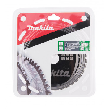 Lames carbures "Specialized" Métal, pour scies circulaires à métaux - diamètre 185mm - alésage 30mm - coupe-saignée 1,9mm - 36 dents Makita | B-09743