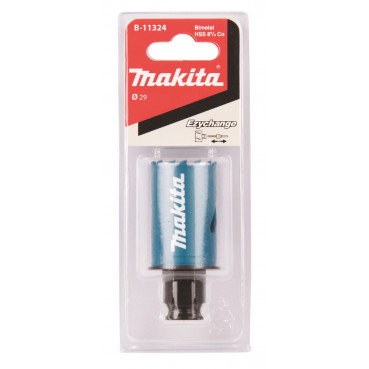 Scie cloche Makita Bi-Métal EzyChange pour perceuse visseuse - diamètre 29mm - profondeur maxi de perçage 40mm - 1 pièce(s) | B-11324