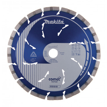 Disque diamant COMET pour béton - diamètre 230mm - alésage 22,23mm - Hauteur segment 10mm Makita | B-12784