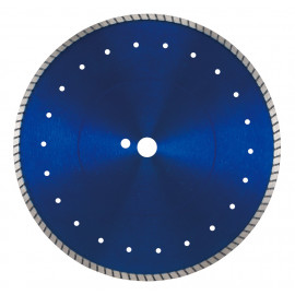 Disque diamant COMET spécial jante CRENELÉE pour matériaux durs - diamètre 350mm - alésage 25,4mm - Hauteur segment 8,5mm Makita | B-13057