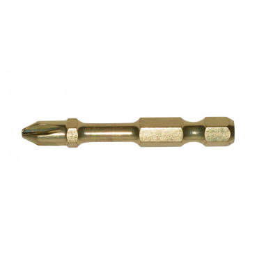 Embout de vissage Impact Gold, PH2, 25mm Métal, par 2 - longueur totale 25mm Makita | B-28503