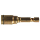 Image du produit : Douille de vissage pour visseuse XXT Impact Gold, 3/8" x 65mm - longueur totale 50mm Makita | B-28575