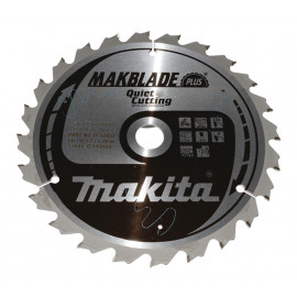 Lame de scie circulaire, Makblade + T.C.T, 190 x 20mm 24 dents - diamètre 190mm - coupe-saignée 2,2mm Makita | B-32437