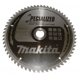 Lame de scie circulaire, alliage T.C.T spécialisé, 270 x 30mm 60 dents - diamètre 270mm - coupe-saignée 2,6mm Makita | B-33211