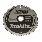 Image du produit : Lame de scie circulaire, alliage T.C.T spécialisé, 216 x 30mm 72 dents - diamètre 216mm - coupe-saignée 2,5mm Makita | B-33853