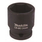 Image du produit : Douille de vissage à chocs noire IMPACT 1/2 "24x38mm - diamètre 24mm - longueur totale 38mm Makita | B-40216