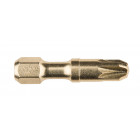 Image du produit : Embout de vissage Impact Gold ShorTon, PZ3, 30mm - longueur totale 30mm - 2 pièce(s) Makita | B-42232