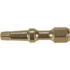 Image du produit : Embout de vissage Impact Gold ShorTon, SQ1, 30mm - longueur totale 30mm - 2 pièce(s) Makita | B-42298