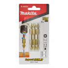 Image du produit : Embout de vissage Impact Gold double, PZ2, 65mm par 3 - longueur totale 65mm Makita | B-45222