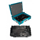 Image du produit : Coffret MAKPAC 12 forets béton Makita et 5 Outils Burinage SDS-Plus - diamètre 5 / 5,5 / 6 / 7 / 8 / 10 / 14mm - longueur totale 110 / 140 / 160 / 210 / 250mm - 17 pièce(s) | B-52059