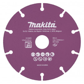 Disque diamant Ø 76x10 mm pour meuleuse compacte - MAKITA D-74837